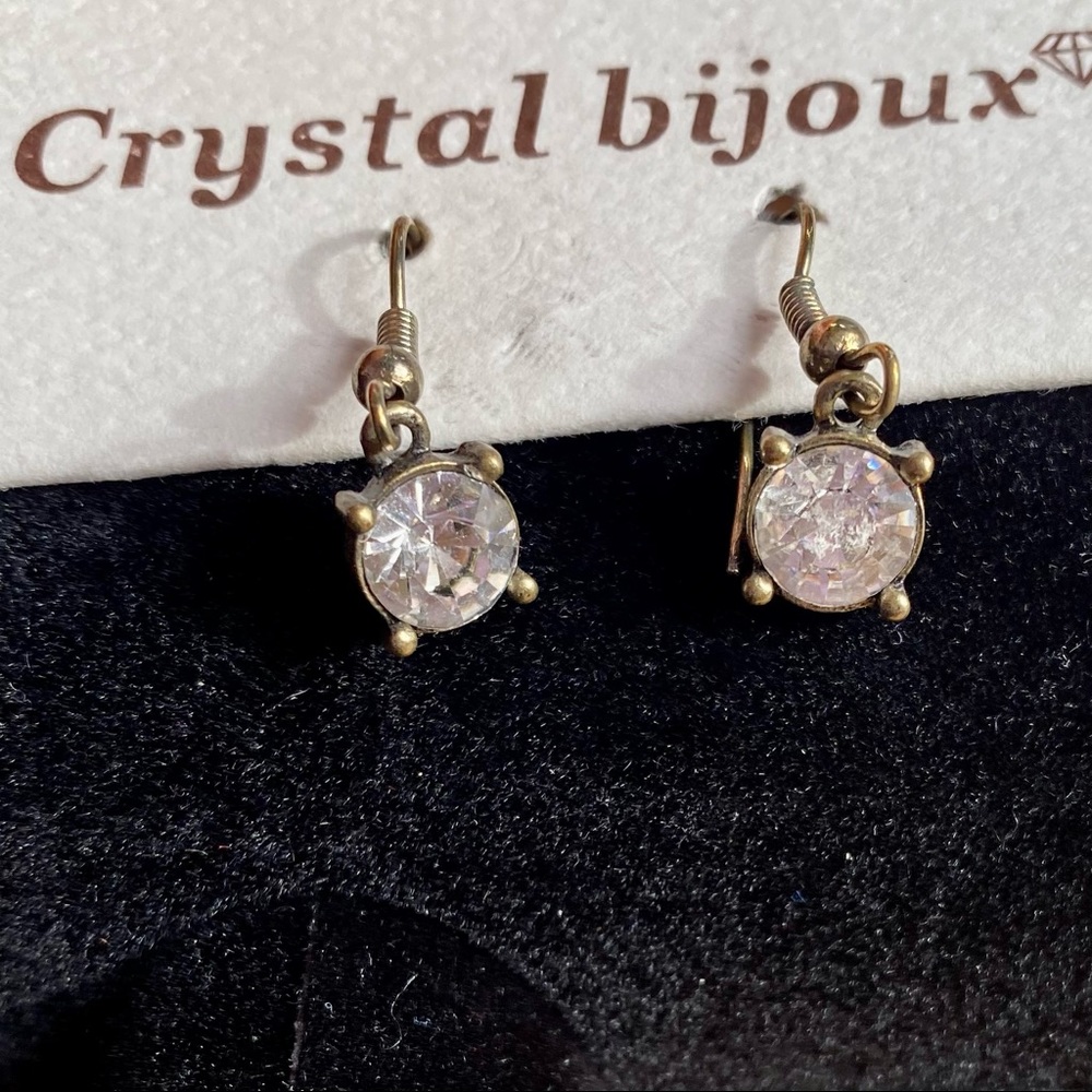 Crystal Bijoux Dangle Earrings